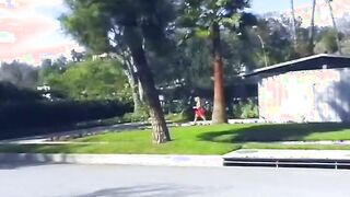 Beautiful babysitter has her shaved pussy licked and banged on the couch