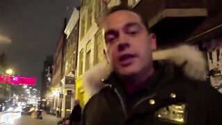Happy tourist finally gets his hooker in Amsterdam
