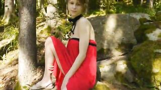 grass forest masturbation