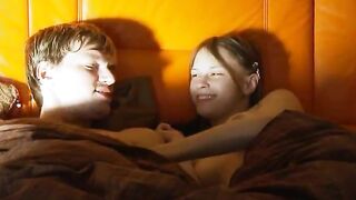 breasty brunette and morning fucking