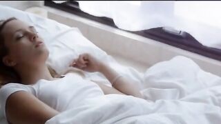 Morning fantasy of insane woman