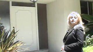 Busty Blonde Girl Nails Meaty Cock