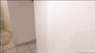 Teen Tristan Jerks Off Big Dick