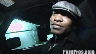 Ebony whores suck and fuck this one big black dick