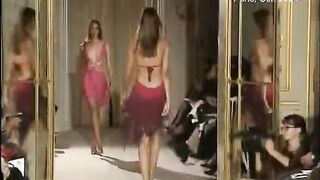 Celebnakedness models nude on the runway and seethroughs