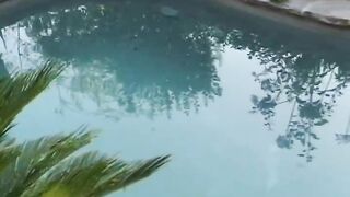 Blonde gal licks and nailed by package