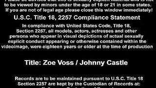 Zoe Voss Nailed In The Mouth & Vag