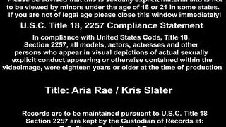 Aria Rae Nailed In The Mouth & Vag