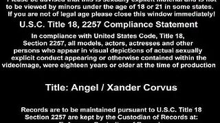 Brunette Babe Angel Fucked In Her Mouth & Cunt