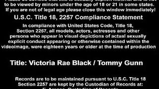 Brunette Chick Victoria Rae Black Pounded In Her Throat And Vag