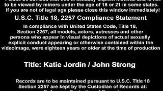 Katie Jordin Sucks Dick And Nails Cock