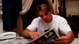 Lovely babe takes meaty stud