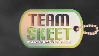 young girl jams cock in mouth and pussy