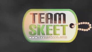 Blonde girl puts cock in mouth & cunt