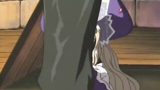 Chained hentai gets whipped and punishment