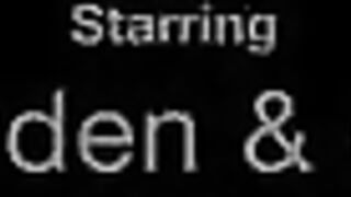 two brunet lesbians with red toy