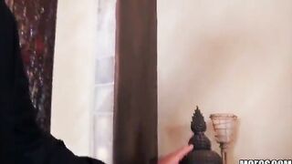 Sharon Pink Gives Tit-Job To Bank Collector