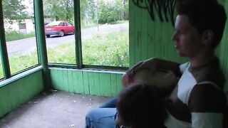 Sexy cutie enjoys pole