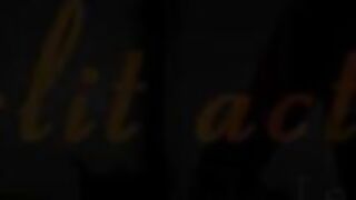 Provocative chick enjoys secret solo session