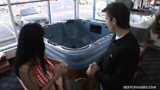 Veronica Rayne Drinks A Tall Glass Of Dick