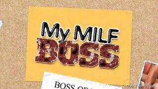 MILF Boss Holly Halston Suck Cock Down Her Throat