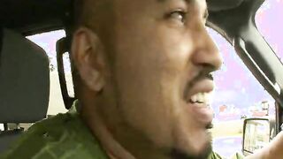 Jackie Daniels orders super sized cock on the side!