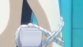 Bondage hentai with bigboobed gets licked her wetpussy and sucked bigcock