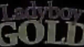 Teen shemale Sonia wanks his stiff package with toy