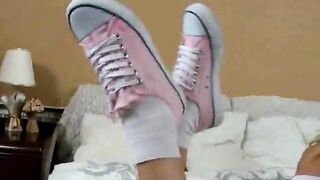 Blonde Girl Summer Uses Oral Skills