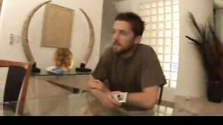 Sexy little petite Lexi gets cum bomb to her face