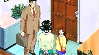 Bondage housewife anime brutally fucked by bandits