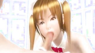 Cute hentai shemale bareback fucked