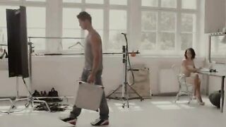 breasty art sex in the backstage