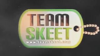 Asian girl worships & hammers stiff pole