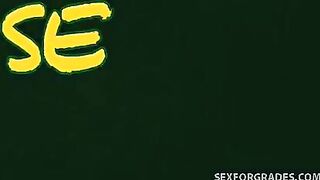 Chick Cody Lane sucks dick and screws throbbing wankie