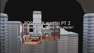 Girl with  pierced nipples gets fucked