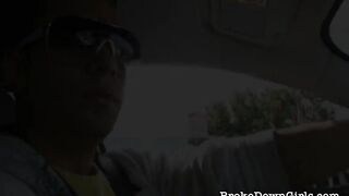 Titty Blonde Chick Gives Head & Pounds Shaft