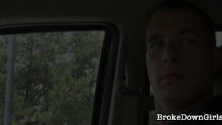 Stacked Redhead Chick Enjoys Fellatio & Sex