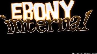 Ebony Erika Vuttion Gets Pussy Creampie