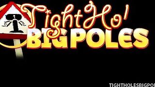 Young tight holes pork big poles