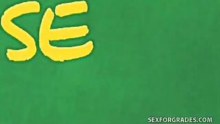 Tina May worships and pounds hard dick