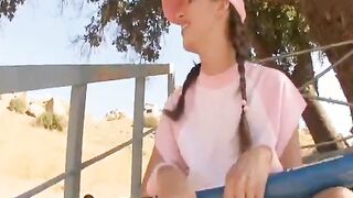 Kelly puts baseball player's cock in her throat