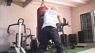 Radiant blonde chick sucks cock & fucks rod