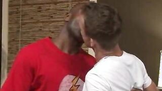 Champ Robinson and Kayden Pierce in the bedroom