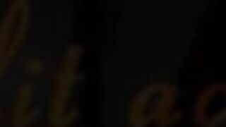 Extremely hot tatooed blond babe finger