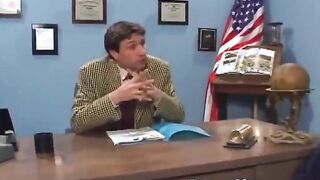 Charming Blonde Schoolgirl Stuffs Boner In Puffy Twat & Booty