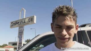 Hot Brunette Exchanges Service For The Help