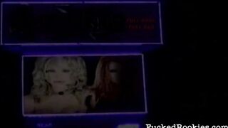 Gorgeous Brunette Babe Swallows & Fucks Thick Cock