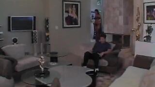 Pretty Brunette Girl Stuffs Rod In Snug Cunt And Booty