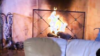 Gorgeous ebony girl screws meaty black dick